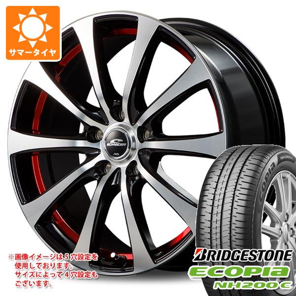 2026年製 サマータイヤ 185/60R15 84H ブリヂストン エコピア NH200C MID ホイールズ RX01 6.0-15 タイヤホイール4本セット
