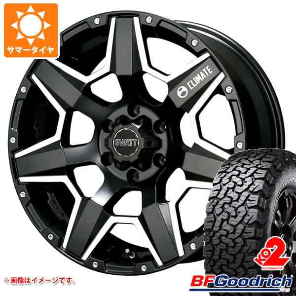 Ｐｒｅｍｉｕｍ Ｌｉｎｅ WORK ハイラックスサーフ215系用 サマータイヤ BFグッドリッチ オールテレーンT/A KO2 LT265/65R17  120/117S ホワイトレター ワーク クラッグ T-グラビック3 8.0-17