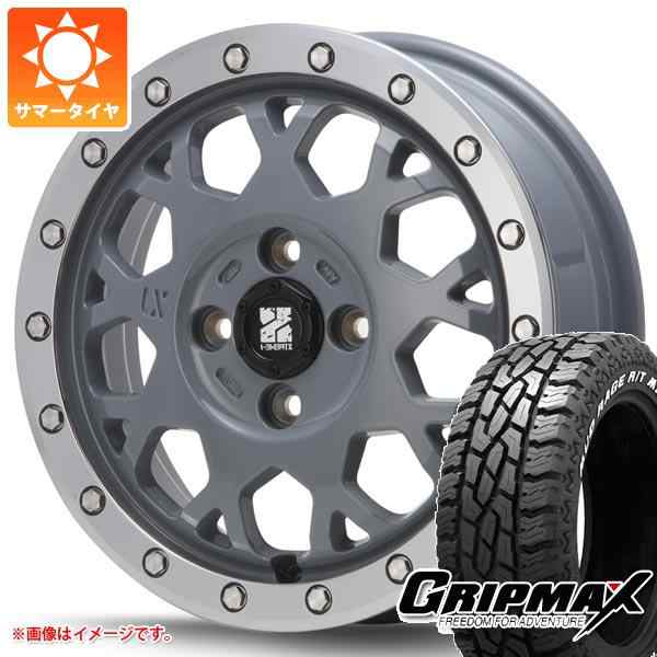 即納得価】 ハイゼットトラック S500系用 サマータイヤ グリップマックス マッドレイジ M/T 185R14C 102/100Q ホワイトレター  ドゥオール フェニーチェ RX1 4.5-14 タイヤ1番 通販 PayPayモール