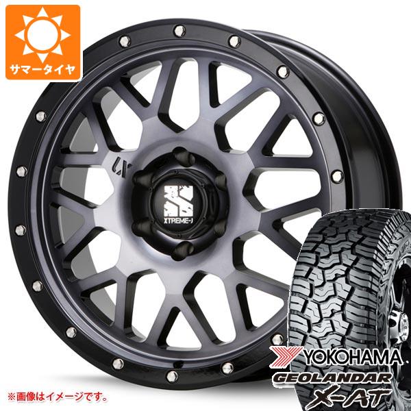 ランドクルーザー300用 サマータイヤ ヨコハマ ジオランダー X-AT G016 275/55R20 117T XL ブラックレター MLJ エクストリームJ XJ04 8.5-20 タイヤホイール4本セットの通販は