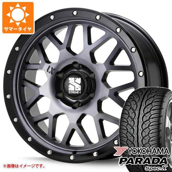 ランドクルーザー300用 サマータイヤ ヨコハマ パラダ スペック-X PA02 275/55R20 117V REINF MLJ エクストリームJ  XJ04 8.5-20 タイヤホの通販はau PAY マーケット - タイヤ1番 | au PAY マーケット－通販サイト