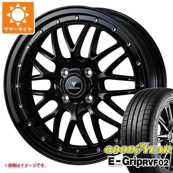 日/祝も発送 WEDS サマータイヤ 165/55R15 75V グッドイヤー エフィ