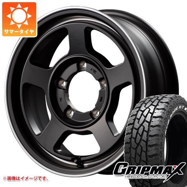 5本セット ジムニー用 サマータイヤ グリップマックス マッドレイジ R/T MAX LT185/85R16 105/103Q ホワイトレター ガルシア シカゴ5 5.5-16 タイヤホイール5本セットの通販は