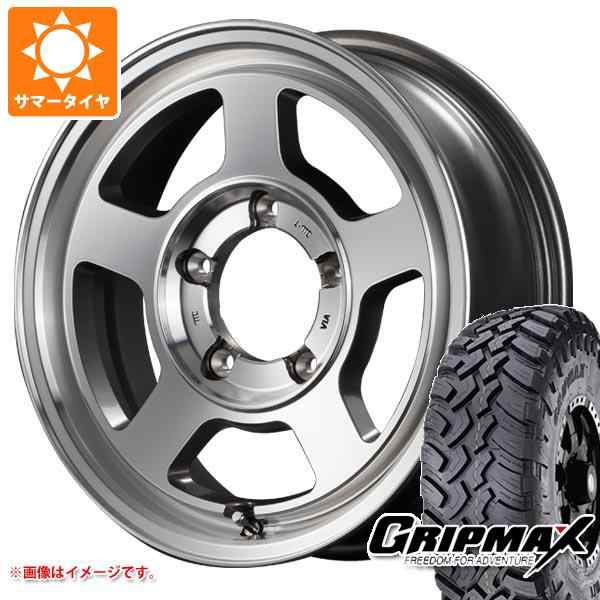 超歓迎新品 ジムニーシエラ JB74W用 サマータイヤ グリップマックス マッドレイジ R/T MAX LT225/70R16 102/99R  ホワイトレター MLJ エクストリームJ Dスロット 5.5-16 タイヤ1番 通販 PayPayモール