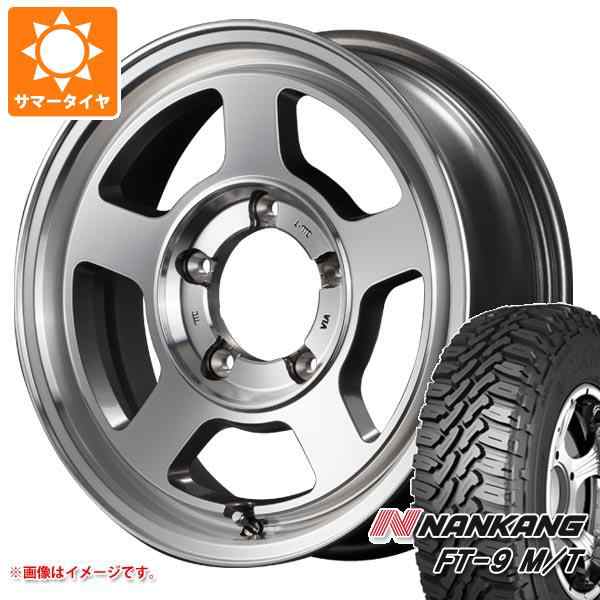 5月入荷 ジムニー JB64 JB23 JA BDX08 ナンカン FT9 175/80R16 タイヤホイールセット 16インチ マッドタイヤ ホワイトレター