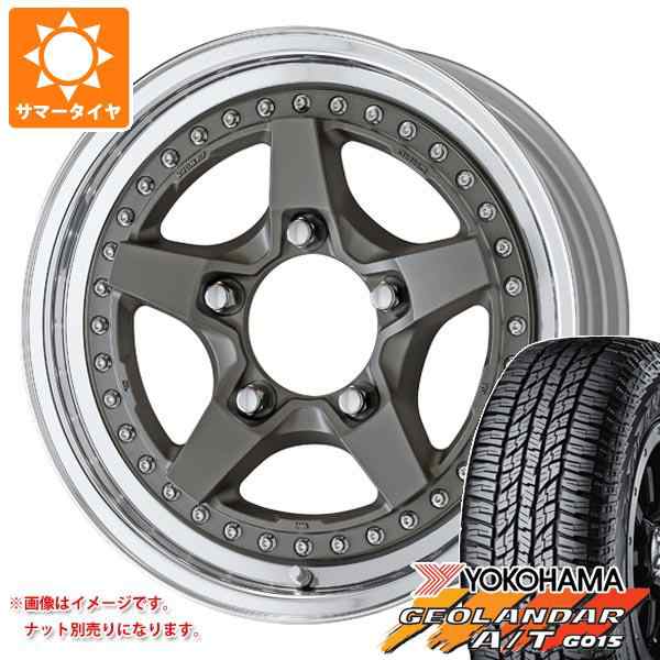 5本セット ジムニーシエラ JB74W用 サマータイヤ ヨコハマ ジオランダー A/T G015 225/70R16 103H ブラックレター ワーク  クラッグ ガルの通販はau PAY マーケット - タイヤ1番 | au PAY マーケット－通販サイト