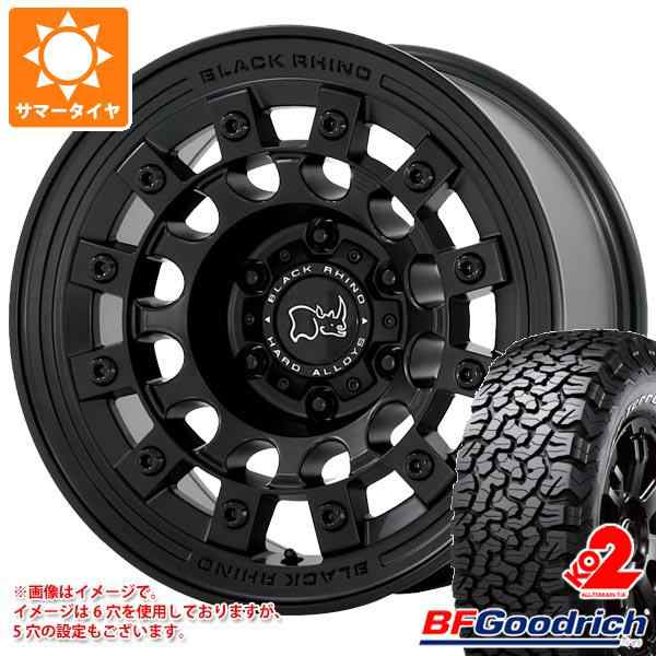 ジープ ラングラー JK/JL系用 サマータイヤ BFグッドリッチ オールテレーンT/A KO2 35x12.50R17LT 121R ホワイトレター ブラックライノ フジ タイヤホイール4本セットの通販は 388,000円