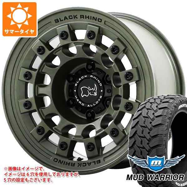 5本セット ジープ ラングラー JK/JL系用 サマータイヤ モンスタ マッドウォーリアー LT265/70R17 121/118Q ホワイトレター  ブラックライの通販はau PAY マーケット - タイヤ1番 | au PAY マーケット－通販サイト