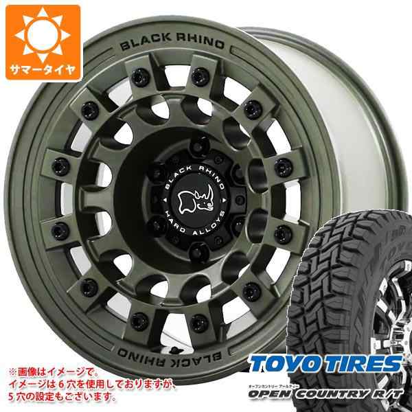 ジープ ラングラー JK/JL系用 サマータイヤ トーヨー オープンカントリー R/T LT265/70R17 112/109Q ホワイトレター  ブラックライノ フジの通販はau PAY マーケット - タイヤ1番 | au PAY マーケット－通販サイト - タイヤ・ホイールセット