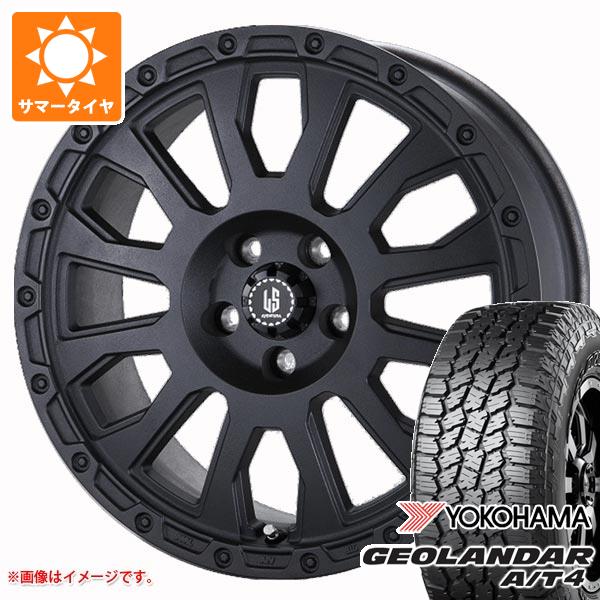5本セット ジープ ラングラー JK/JL系用 サマータイヤ ヨコハマ ジオランダー A/T4 G018 265/70R17 115T アウトラインホワイトレター ラ・ストラーダ アヴェンチュラ タイヤホイール5本セット