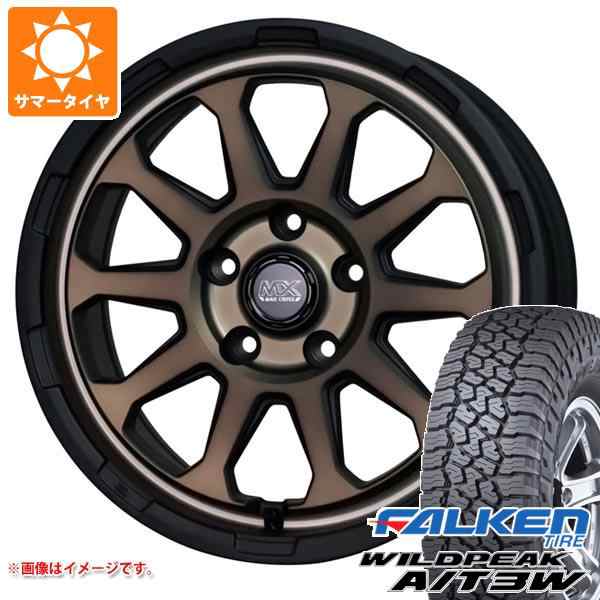 Begin掲載 WEDS CX-5 KE/KF系用 サマータイヤ ファルケン ワイルドピーク A/T3W 235/70R16 109T XL  クロスオーバーガーメンツ スタイルM 7.0-16