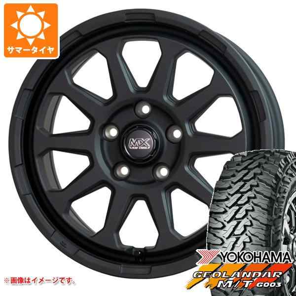 ネイビーシー GEOLANDAR アウトランダー GF/GG系用 サマータイヤ ヨコハマ ジオランダー M/T G003 LT215/70R16  100/ 97Q ナイトロパワー M28 バレット 7.0-16