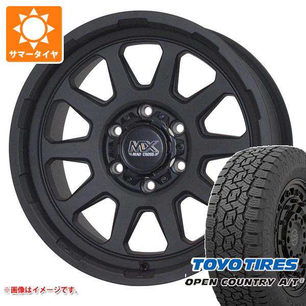 ハイエース 200系用 サマータイヤ トーヨー オープンカントリー A/T3 215/70R16 100T マッドクロスレンジャー 6.5-16 タイヤホイール4本の通販は