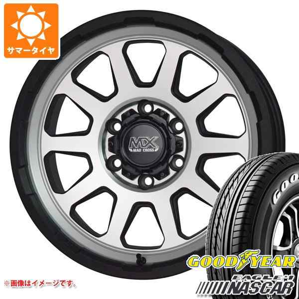 ハイエース 200系用 サマータイヤ グッドイヤー イーグル ＃1 ナスカー 195/80R15 107/105L ホワイトレター  マッドクロスレンジャー 6.0-の通販はau PAY マーケット タイヤ1番 au PAY マーケット－通販サイト