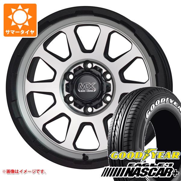 ハイエース 200系用 サマータイヤ グッドイヤー イーグル ＃1 ナスカープラス 215/65R16C 109/107R ホワイトレター マッドクロスレンジャー 6.5-16 タイヤホイール4本セットの通販は