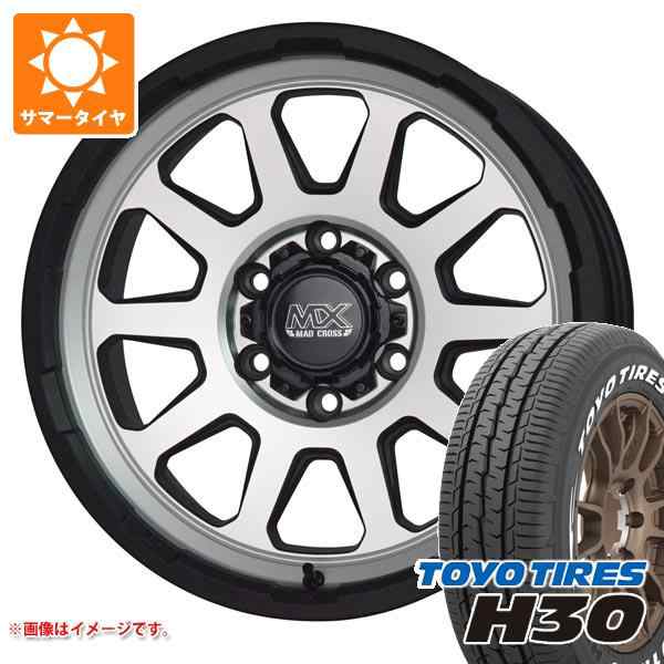 ハイエース 200系用 サマータイヤ トーヨー H30 195/80R15 107/105N ホワイトレター マッドクロスレンジャー 6.0-15  タイヤホイール4本セの通販はau PAY マーケット タイヤ1番 au PAY マーケット－通販サイト