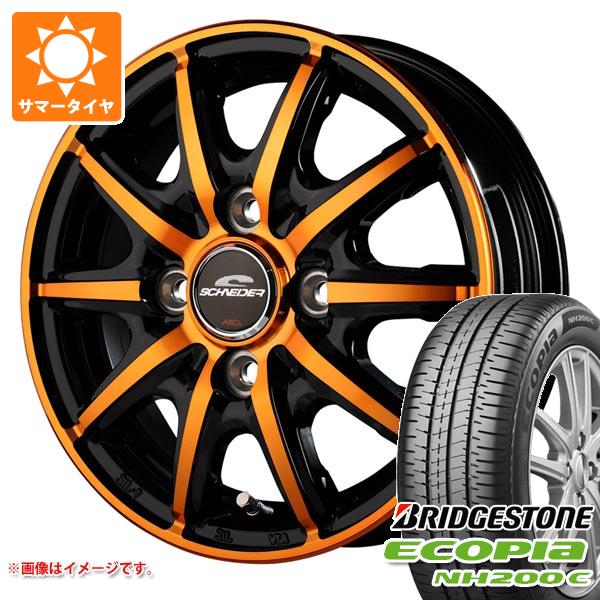 サマータイヤ 165/65R14 79S ブリヂストン エコピア NH200C MID ホイールズ RX10-K 4.5-14 タイヤホイール4本セット