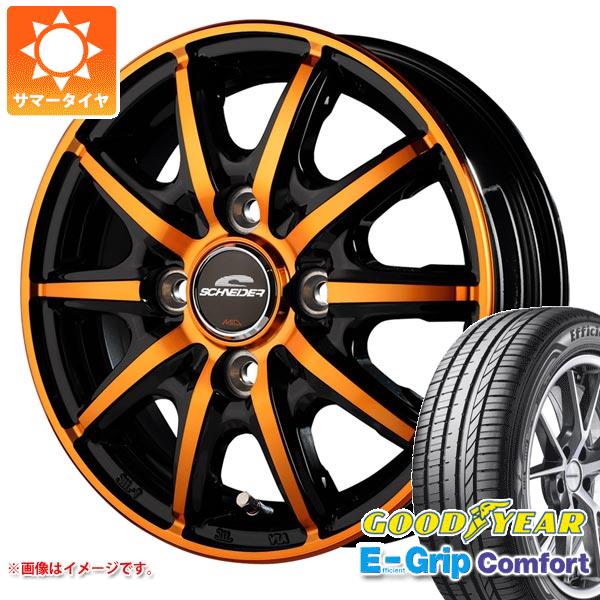 サマータイヤ 165/55R14 72V グッドイヤー エフィシエントグリップコンフォート MID ホイールズ RX10-K 4.5-14 タイヤホイール4本セット