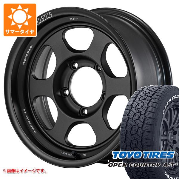 ジムニーシエラ JB74W用 サマータイヤ トーヨー オープンカントリー A/T3 215/70R16 100T ホワイトレター レイズ ボルクレーシング TE37XT for J UL 6.0-16 タイヤホイール4本セットの通販は 151,050円