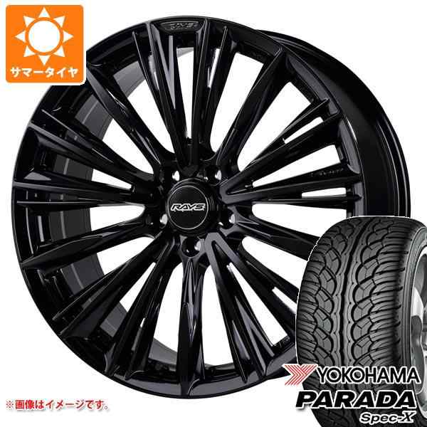 アルファード 40系用 サマータイヤ ヨコハマ パラダ スペック-X PA02 245/45R20 99V レイズ ベルサス クラフトコレクション ヴォウジェ 2の通販は