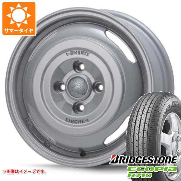 ハスラー用 サマータイヤ ブリヂストン エコピア R710 175/80R14 99