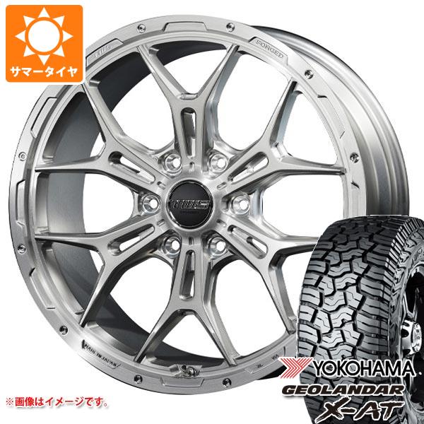 ランドクルーザー300用 サマータイヤ ヨコハマ ジオランダー X-AT G016 275/55R20 117T XL ブラックレター TWS 306S ジオクロス モノブロック 8.5-20 タイヤホイール4本セットの通販は