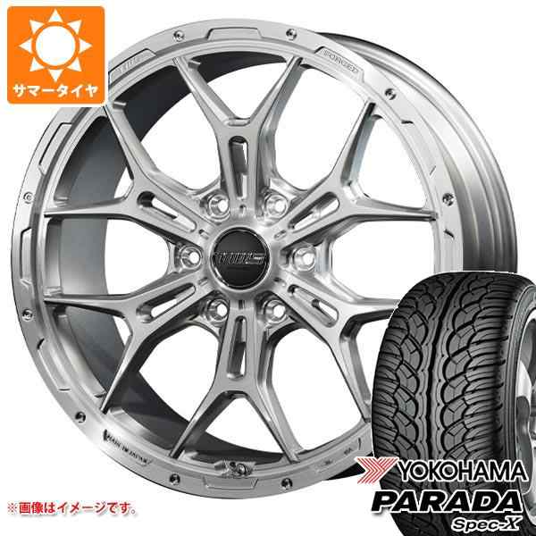 ランドクルーザー300用 サマータイヤ ヨコハマ パラダ スペック-X PA02 275/55R20 117V REINF TWS 306S ジオクロス モノブロック 8.5-20 の通販は