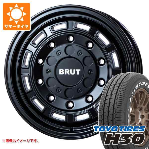 ハイエース 200系用 サマータイヤ トーヨー H30 215/65R16 C 109/107R ホワイトレター ブルート BR-70 6.5-16  タイヤホイール4本セットの通販はau PAY マーケット - タイヤ1番 | au PAY マーケット－通販サイト