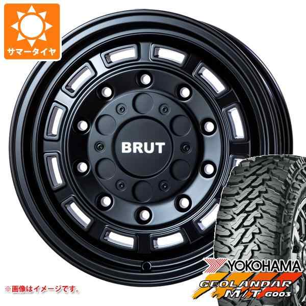 デリカD:5用 サマータイヤ ヨコハマ ジオランダー M/T G003 LT215/70R16 100/ 97Q ブルート BR-70 6.5-16  タイヤホイール4本セットの通販はau PAY マーケット タイヤ1番 au PAY マーケット－通販サイト