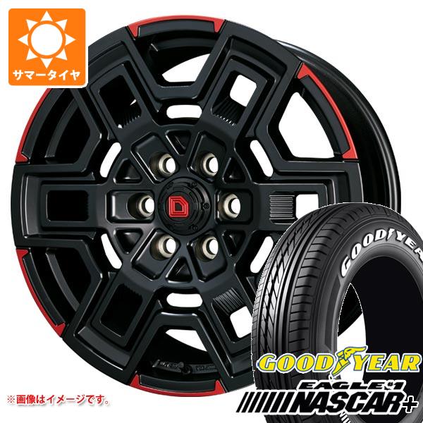 ハイエース 200系用 2026年製 サマータイヤ グッドイヤー イーグル ＃1 ナスカープラス 215/65R16C 109/107R ホワイトレター クライメイト デヴグル 6.5-16 タイヤホイール4本セット