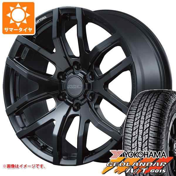 ランドクルーザー プラド 150系用 サマータイヤ ヨコハマ ジオランダー A/T G015 275/55R20 117H XL ブラックレター  レイズ デイトナ F6 ゲイン 8.5-20 タイヤホイール4本セットの通販はau PAY マーケット - タイヤ1番 | au PAY  マーケット－通販サイト