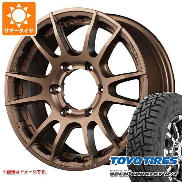 限定Ｗ特典付属 RAYS FJクルーザー 10系用 サマータイヤ トーヨー オープンカントリー R/T LT285/70R17 116/113Q  ホワイトレター レイズ デイトナ F6 ゲイン 8.0-17