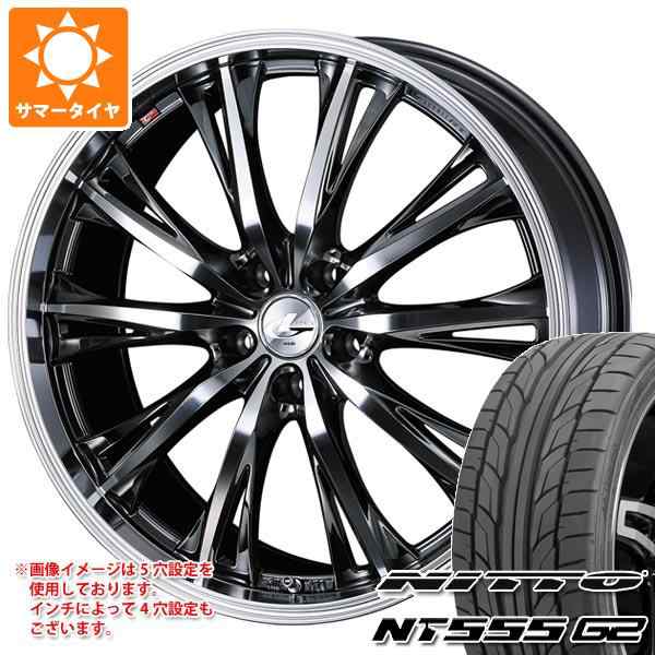 茄子紺 ニットータイヤ サマータイヤ ホイール4本セット 245/35R19