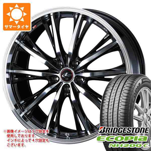 サマータイヤ 165/55R14 72V ブリヂストン エコピア NH200 C レオニス RT 4.5-14 タイヤホイール4本セットの通販はau  PAY マーケット タイヤ1番 au PAY マーケット－通販サイト