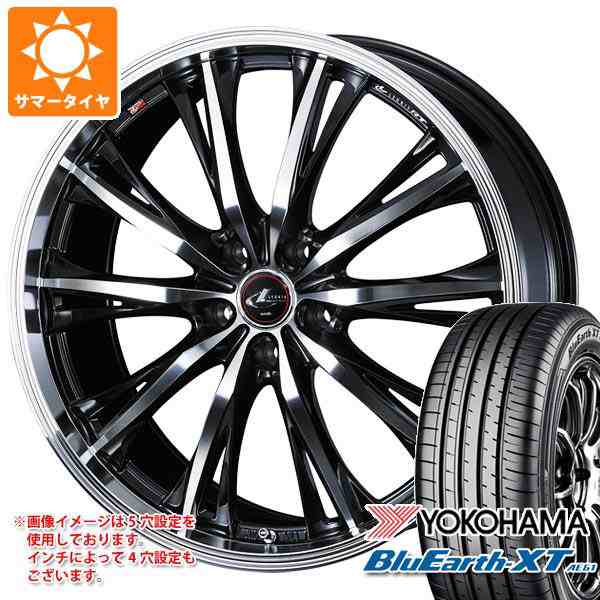 サマータイヤ 235/55R18 100V ヨコハマ ブルーアースXT AE61 レオニス ...