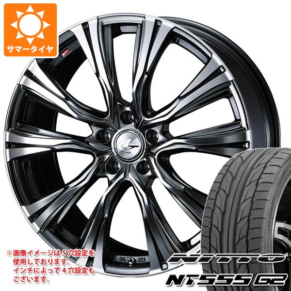 サマータイヤ 245/35R19 93Y XL ニットー NT555 G2 レオニス VR 8.0-19 タイヤホイール4本セットの通販は