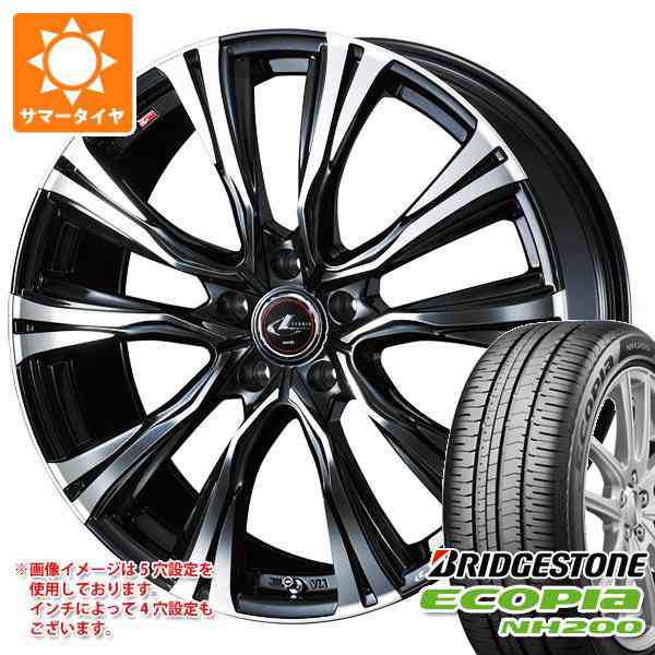 サマータイヤ 215/45R18 93W XL ブリヂストン エコピア NH200 レオニス VR 7.0-18 タイヤホイール4本セットの通販はau  PAY マーケット - タイヤ1番 | au PAY マーケット－通販サイト