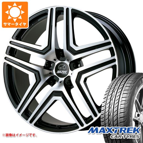 ランドクルーザー200用 サマータイヤ マックストレック フォルティス T5 285/45R22 114V XL クライメイト ルクソール 9.5-22 タイヤホイール4本セット