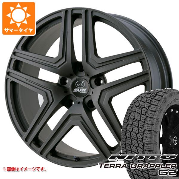 レクサス LX570用 サマータイヤ ニットー テラグラップラー G2 285/45R22 114H XL クライメイト ルクソール 9.5-22 タイヤホイール4本セットの通販は