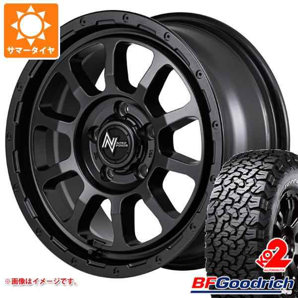 CX-5 KE/KF系用 2023年製 サマータイヤ BFグッドリッチ オールテレーンT/A KO2 LT215/70R16 100/97R  ホワイトレター ナイトロパワー M10 の通販はau PAY マーケット タイヤ1番 au PAY マーケット－通販サイト