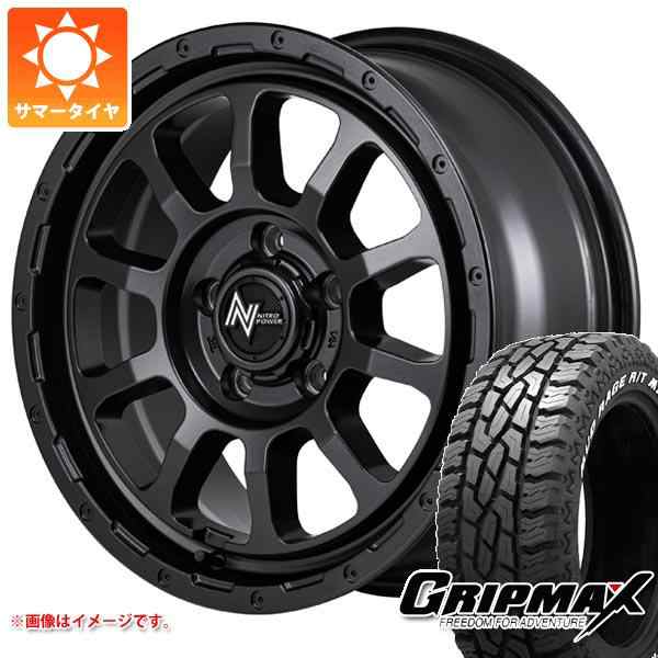 T31エクストレイル用 サマータイヤ グリップマックス マッドレイジ R/T MAX LT215/65R16 102/100Q ホワイトレター ナイトロパワー M10 パの通販は