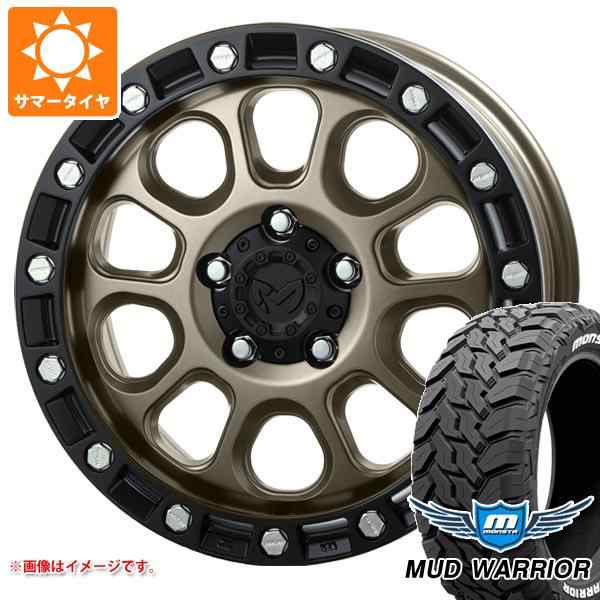 ジープ ラングラー JK/JL系用 サマータイヤ モンスタ マッドウォーリアー LT265/70R17 121/118Q ホワイトレター MKW  M204 タイヤホイールの通販はau PAY マーケット - タイヤ1番 | au PAY マーケット－通販サイト