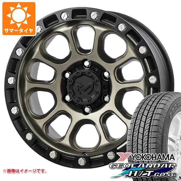 ハイラックス 120系用 サマータイヤ ヨコハマ ジオランダー H/T G056 265/70R17 115S ブラックレター MKW M204  8.0-17 タイヤホイール4本の通販はau PAY マーケット - タイヤ1番 | au PAY マーケット－通販サイト