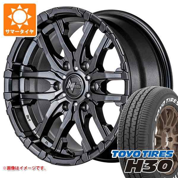 TOYOタイヤ　195/80R15 夏タイヤ　タイヤアルミ4本セット　キャラバン