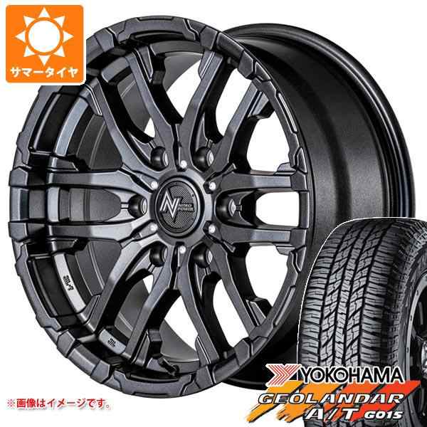 ヨコハマタイヤ 285/70R17 サマータイヤホイールセット FJクルーザー (YOKOHAMA GEOLANDAR AT & MYRTLE ARMOR 6穴 139.7)