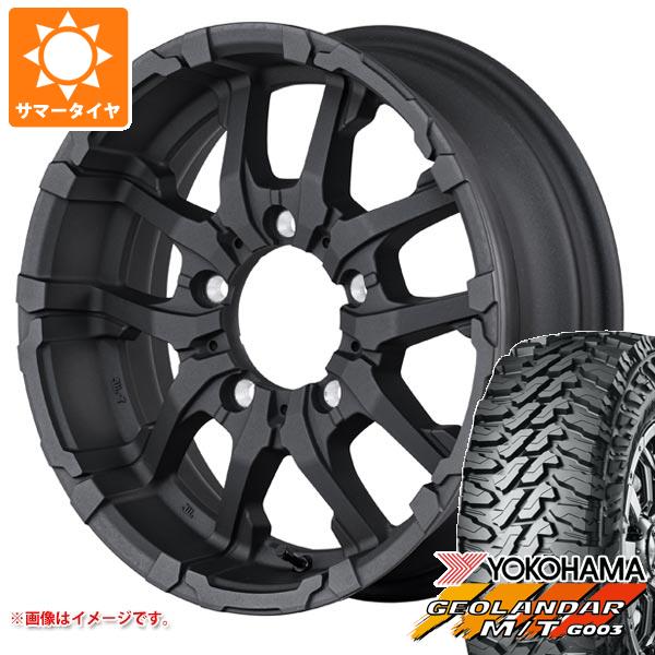 ヨコハマGEOLANDAR M/T 6.50R16 タイヤセットワークホイール