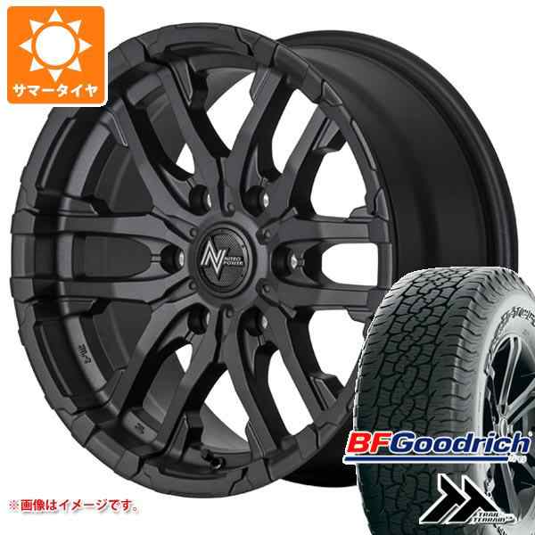 2023HOT サマータイヤ 265/60R18 110T BFグッドリッチ トレールテレーンT/A アウトラインホワイトレター  バークレイハードロック ローガン 8.0-18 タイヤ1番 通販 PayPayモール