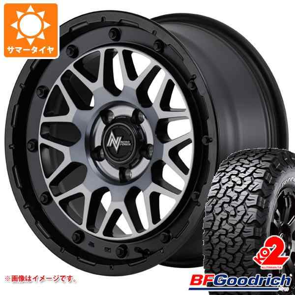 NEW限定品 デリカD:5用 サマータイヤ BFグッドリッチ オールテレーンT/A KO2 LT245/70R16 113/110S ホワイトレター  マッドヴァンス06 7.0-16 タイヤ1番 通販 PayPayモール