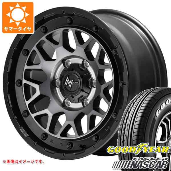 グッドイヤー 215 60R17C 109 107R GOODYEAR EAGLE #1 NASCAR ナスカー ホワイトレター サマータイヤ 4本セット - 3