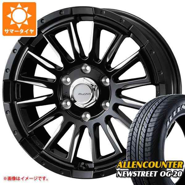 ハイエース 200系用 サマータイヤ オーレンカウンター ニューストリート OG-20 215/60R17C 109/107T ホワイトレター マッコイズ RV5 6.5-の通販は